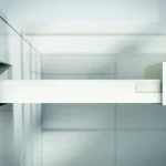 K-BLUM Legrabox N 550 mm/40 kg, Blumotion/TOB, fehér SW-M, csavar Korlátozott ajánlat