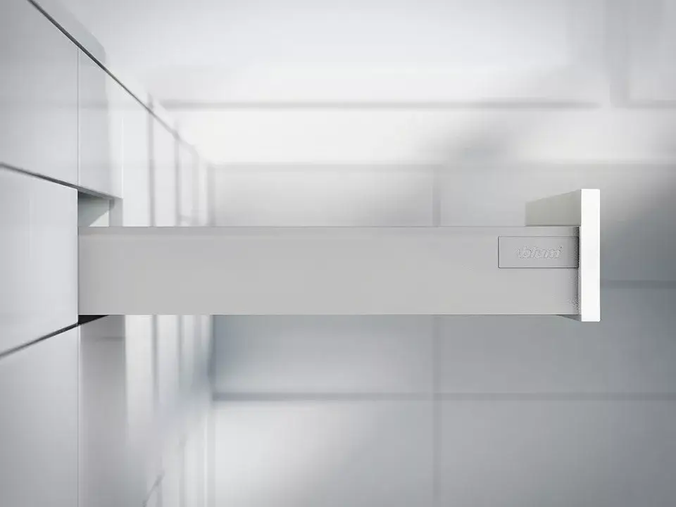Olcsó K-BLUM Antaro M 450 mm/30 kg, Blumotion/TOB, szürke R9006, csavar