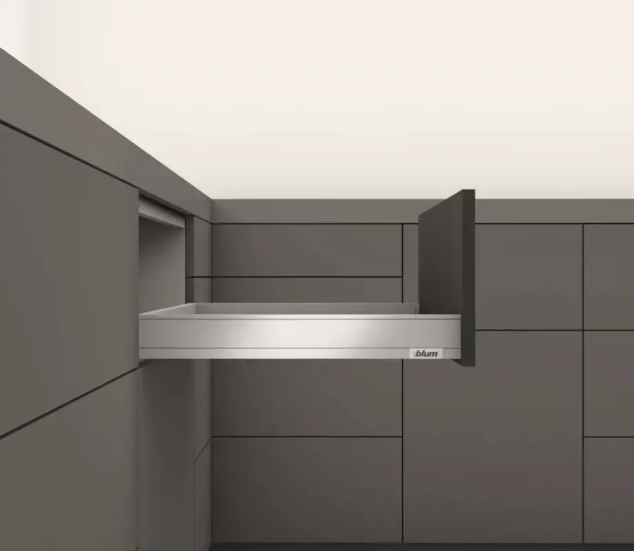 Újdonság K-BLUM Legrabox N 500 mm/40 kg, Blumotion/TOB, fehér SW-M, expando