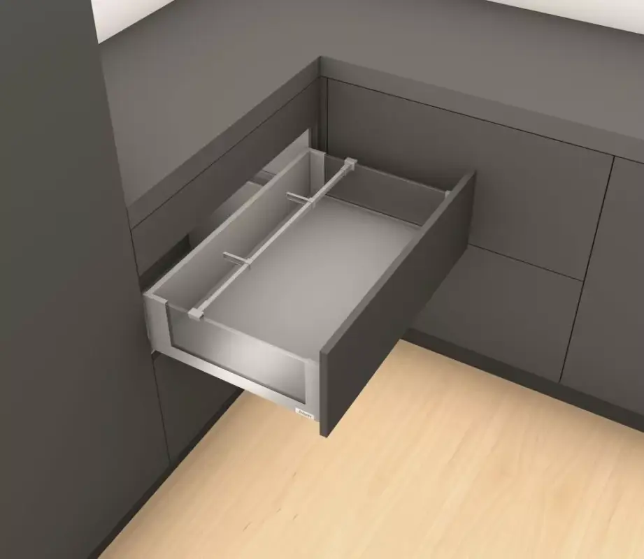 Expressz kézbesítés K-BLUM Legrabox C Free 500 mm/70 kg, Tip-on, fehér SW-M, expando