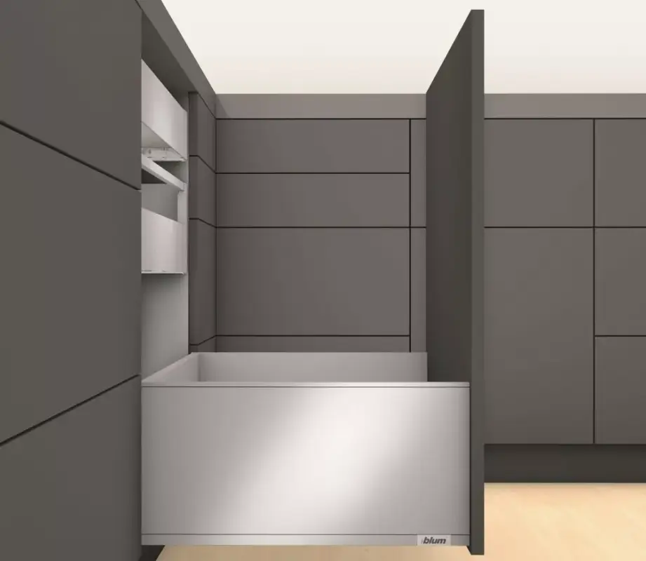 Vedd meg most K-BLUM Legrabox F 500 mm/40 kg, Tip-on, szürke OG-M, csavar