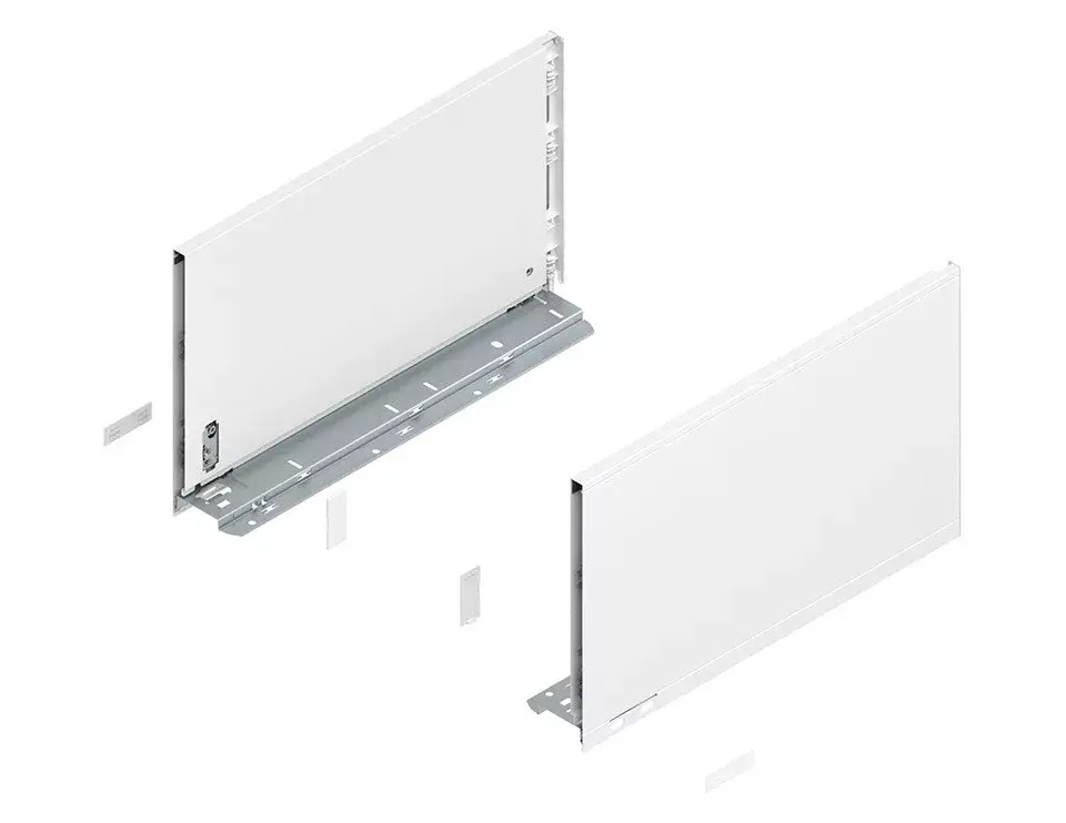 BLUM 770F4002S oldalfal Legrabox F 400mm fehér Bestseller