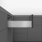 Vedd meg online K-BLUM Legrabox K 350 mm/40 kg, Blumotion/TOB, sötétszürke OG-M, csavar