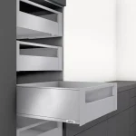 Akció K-BLUM Legrabox C Pure 550 mm/70 kg, Tip-on, szürke OG-M, belső, reling