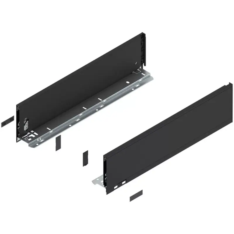 BLUM 770K4002S oldalfal Legrabox K 400mm Karbonfekete matt CS-M Csak ma