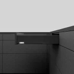 Végkiárusítás K-BLUM Legrabox M 600mm/40 kg, Blumotion/TOB, karbon fekete CS-M, expando