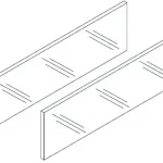 Legnépszerűbb BLUM ZE7S388G becsúsztatható elem Legrabox Free 500mm