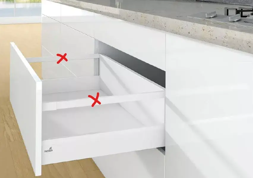 Expressz kézbesítés K-HETTICH Arcitech, front kihuzású, fehér, 400/94/218, 40kg, SiSy
