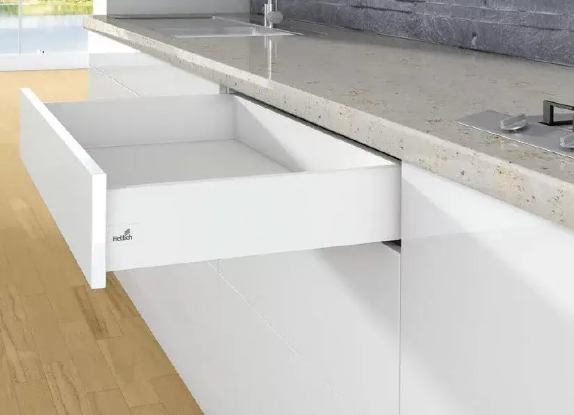 K-HETTICH ArciTech, front kihuzású, fehér, 550/126, 60kg, SiSy Szuper akció