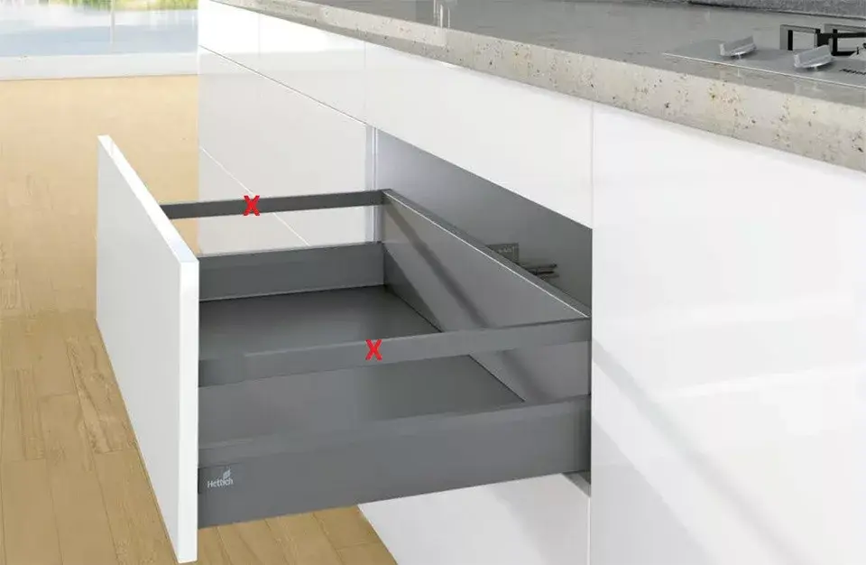 Vásárlói kedvenc K-HETTICH ArciTech, front kihuzású, antracit, 270/94/186, 40kg, SiSy
