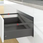 Gyors szállítás K-HETTICH ArciTech, front kihuzású, antracit, 550/126/218, 60kg, SiSy