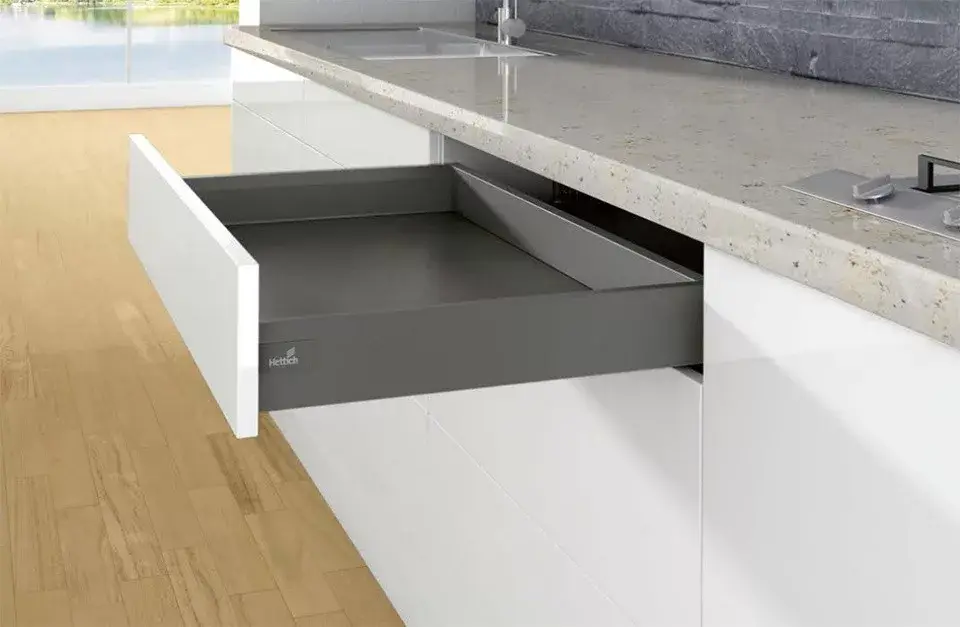 Expressz kézbesítés K-HETTICH ArciTech, front kihuzású, antracit, 650/94, 40kg, SiSy
