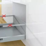 Azonnali szállítás K-HETTICH Arcitech, front kihuzású, ezüst, 300/94/282, 40kg, SiSy
