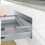 Korlátozott ajánlat K-HETTICH Arcitech, front kihuzású, ezüst, 450/94/186, 40kg, SiSy