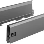 Szezonális akció HETTICH 9121307 ArciTech oldalfal 500/126 mm antracit B