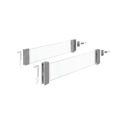 Végkiárusítás HETTICH 9194824 Atira DesignSide 176/620 mm üveg szürke