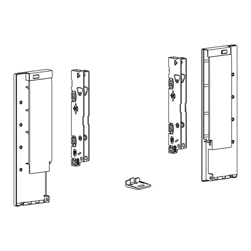 HETTICH 9257658 AvanTech front a fejlécbelső fiókrészének csatlakozói Inlay Azonnali szállítás