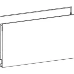 Akció HETTICH 9255057 AvanTech You oldalfal 187/550 ezüst J