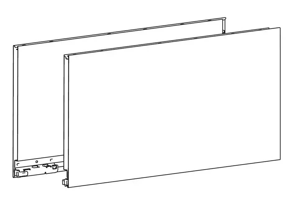HETTICH 9255073 AvanTech You oldalfal 251/500 ezüst J Bestseller