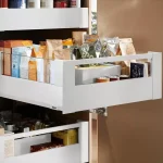 Biztonságos fizetés K-BLUM Merivobox E Boxcover 600 mm, 70 kg, fehér, belső, korlát
