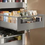 Biztonságos fizetés K-BLUM SpaceTower Merivobox, szürke IG-M, KB-1200 mm