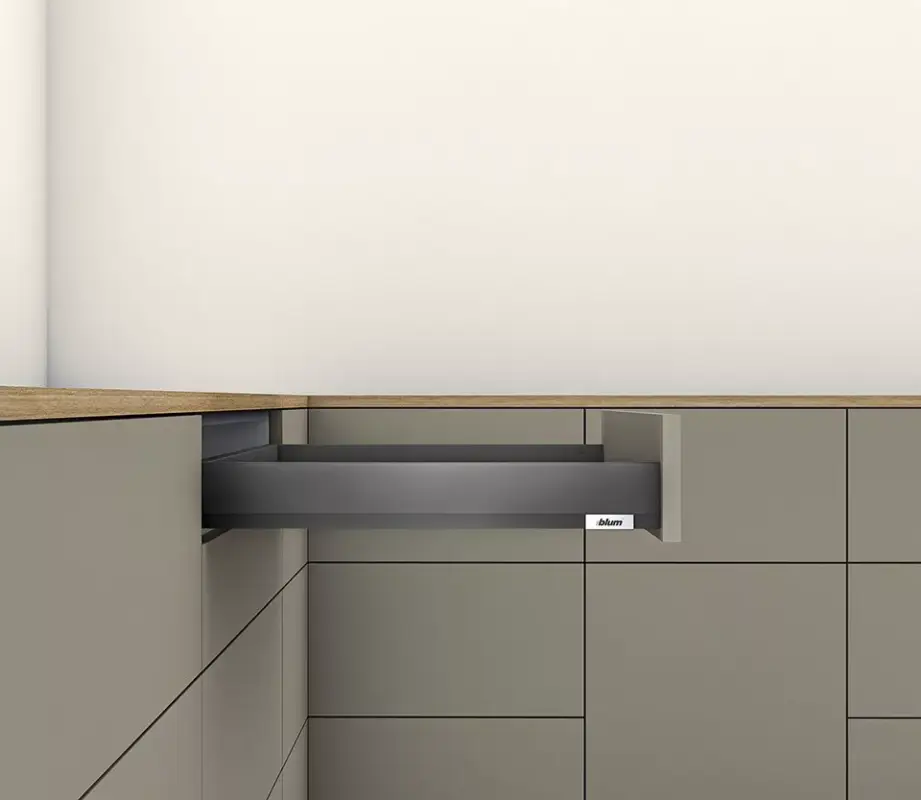 Alacsony ár K-BLUM Merivobox N 450 mm, 40 kg, Orion szürke, csavar