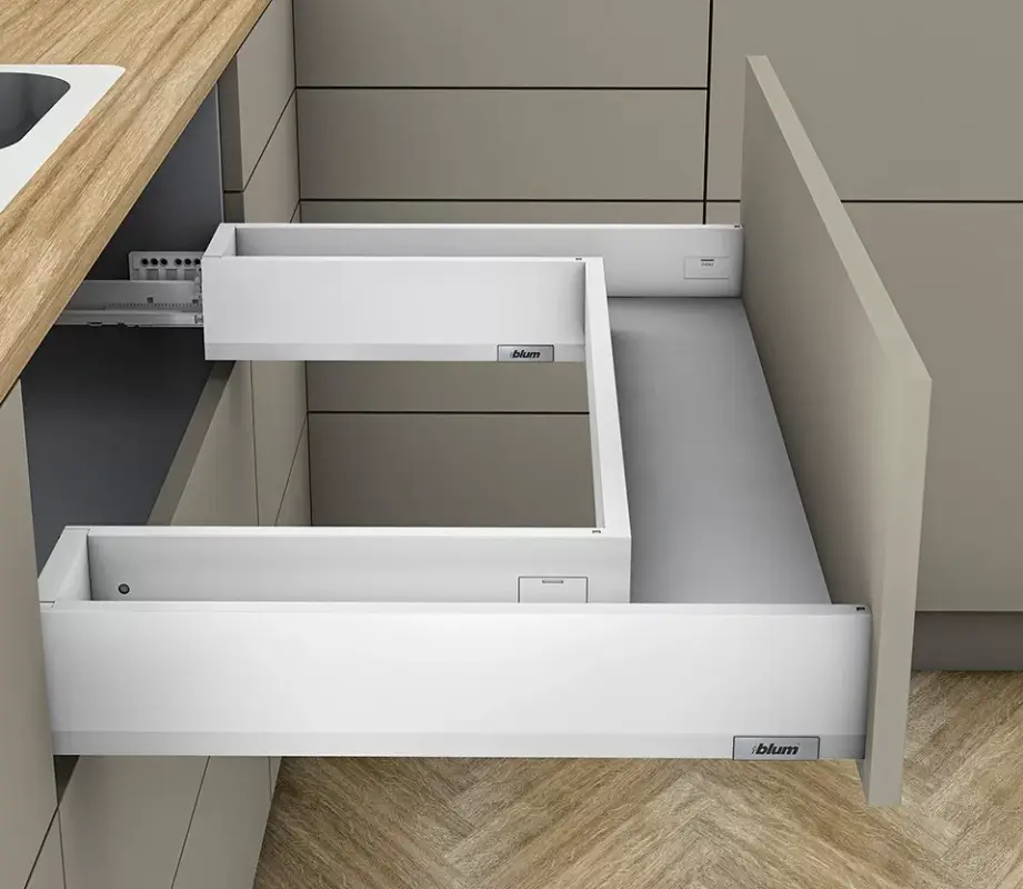 Bestseller K-BLUM Merivobox M 550 mm/40 kg, fehér,Inserta, mosogató