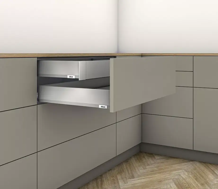 K-BLUM Merivobox M 450 mm, 40 kg, Indium szürke, belső Rendeld meg most