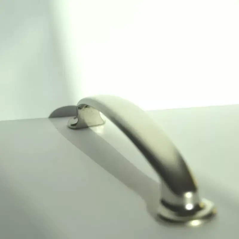 Gyors szállítás Fém bútorfogantyú, matt nikkel színű, 160 mm furattávval