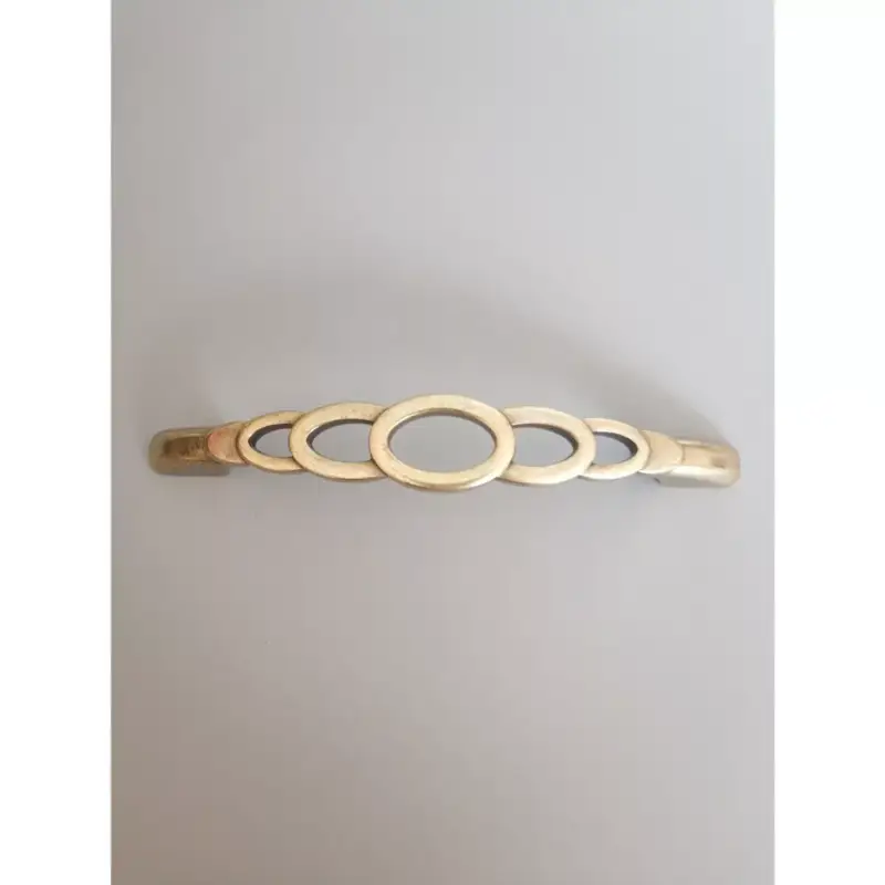 Fém bútorfogantyú, bronz színű, 128 mm furattávval Szuper akció