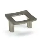 FRAME fém bútorgomb, nemesacél színű 41x41 mm Kedvezmény