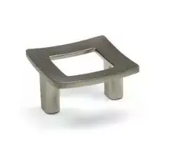 FRAME fém bútorgomb, nemesacél színű 41x41 mm Kedvezmény