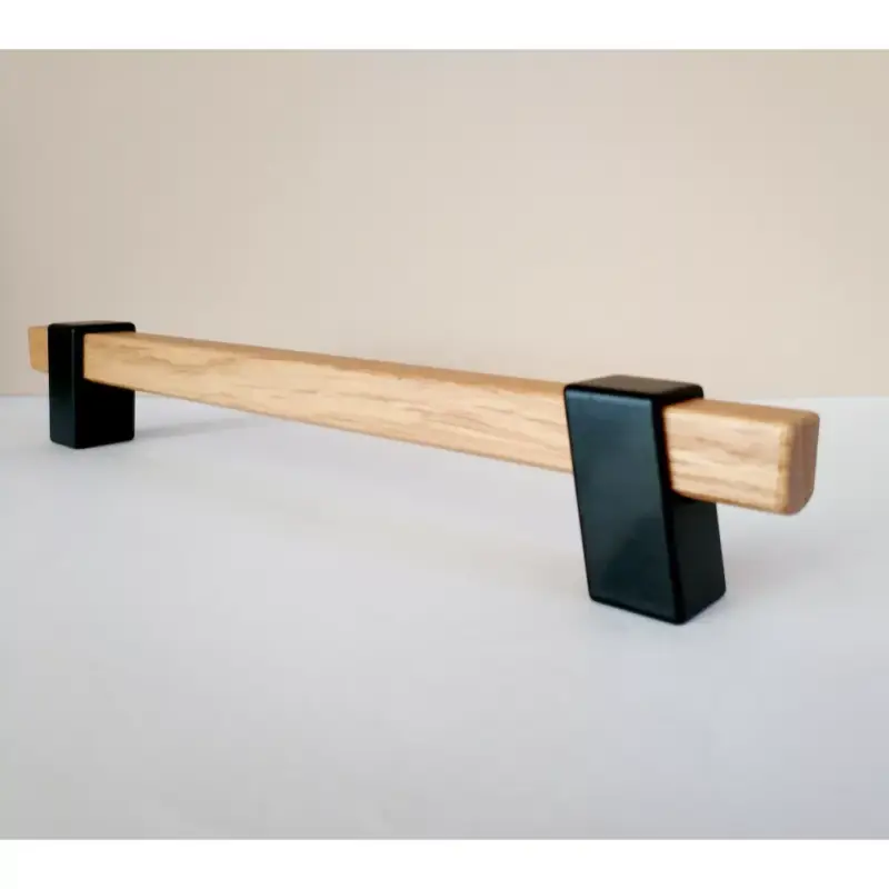 Gyors kiszállítás BEAM 160, fém-lakkozott tölgy bútorfogantyú, 160 mm furattávval