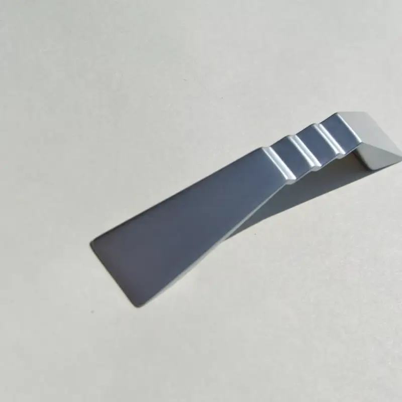 Csak ma Fém bútorfogantyú, selyemfényű króm színű, 128 mm furattávval