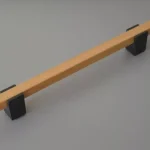 NEW BEAM, Matt fekete - lakkozott tölgy, 256 mm furattávolság Legkelendőbb