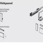 GM_172A Panelrögzítő, antracit, 172 mm Gyors kiszállítás