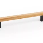 VIEFE DUO MINIfa-fém bútorfogantyú 320 mm, szürke-tölgy Kihagyhatatlan ajánlat