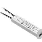 Újdonság Univerzális érintés nélküli kapcsoló, fehér, fényerőszabályozóval, 12V, Max 24W, Mini AMP csatlakozóval