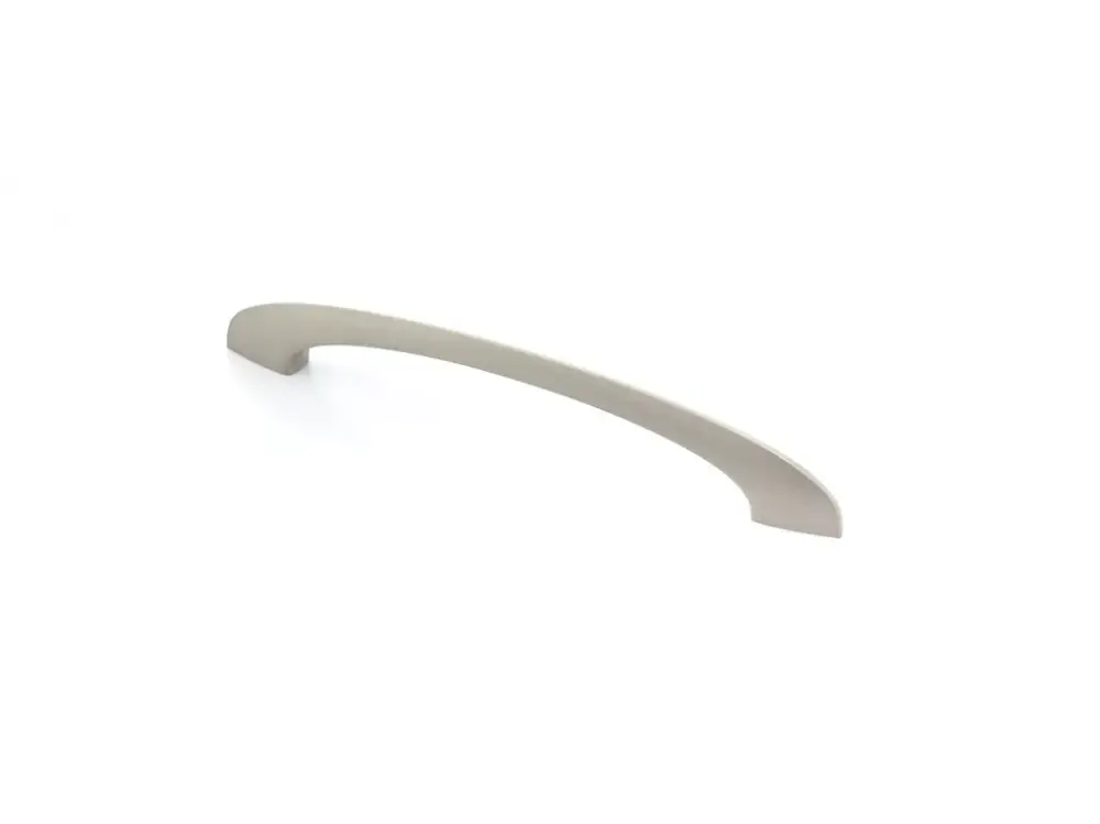 Biztonságos vásárlás SWOOSH 160, fém bútorfogantyú, satin nikkelszínű, 160 mm furattávval