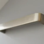 308976 Csiszolt Nikkel, fém bútorfogantyú 160 mm Biztonságos fizetés
