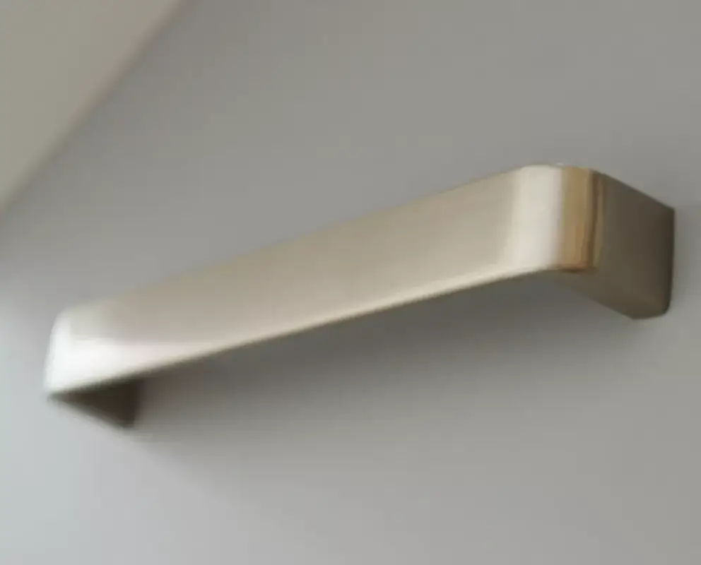 308976 Csiszolt Nikkel, fém bútorfogantyú 160 mm Biztonságos fizetés