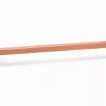 Biztonságos vásárlás VIEFE U - fém bútorfogantyú, Csiszolt vörösréz színű, 128 mm furattávval