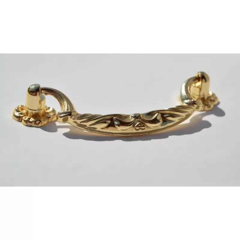 Olcsó KZ279 Rustikaler Metallgriff, goldfarben, Lochabstand 96 mm