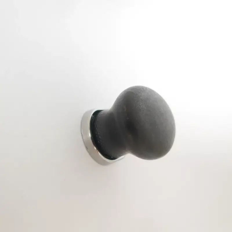 Vásárlói kedvenc Metall-Porzellan-Möbelgriff, Mattschwarz