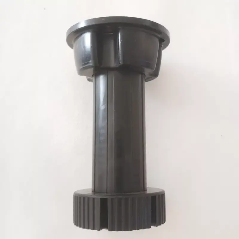 Prémium Verstellbares Kunststoff-Möbelbein, schwarz, 150 mm