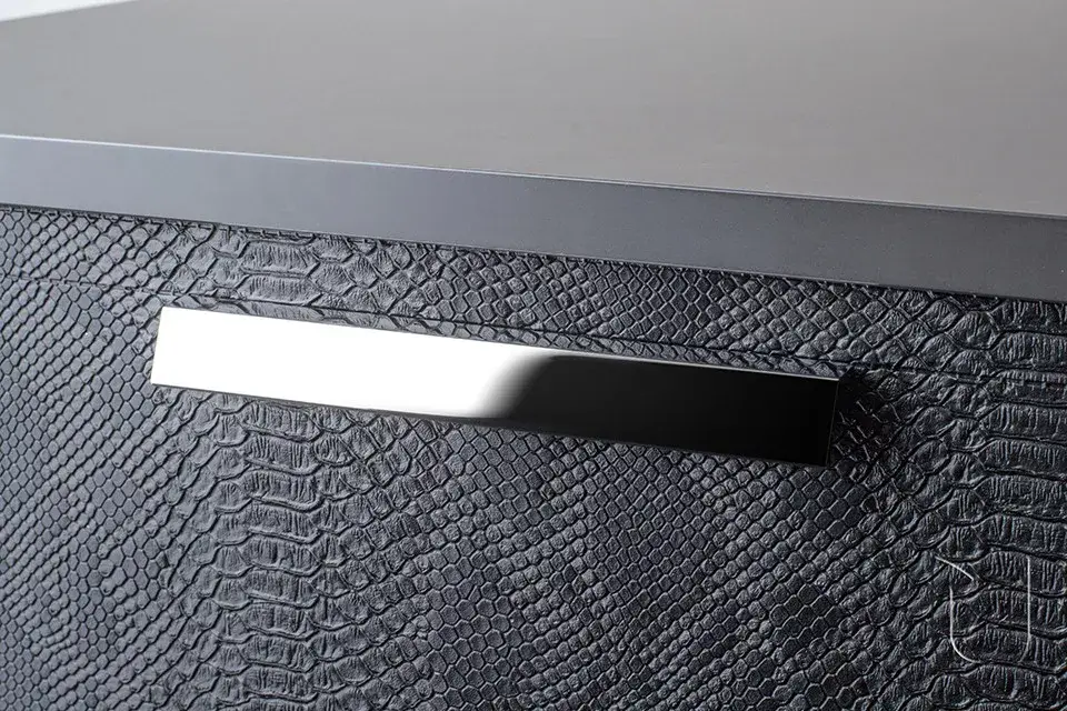 Kedvezmény ISOLA Möbelgriff aus Metall, Farbe Chrom, BA 96 mm