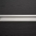 RULIDA Möbelgriff aus Metall, Farbe Chrom matt, 256 mm BA Expressz kézbesítés