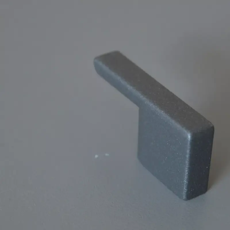 Biztonságos fizetés Möbelaufhänger aus Metall, anthrazitgrau, mit 16 mm Lochabstand