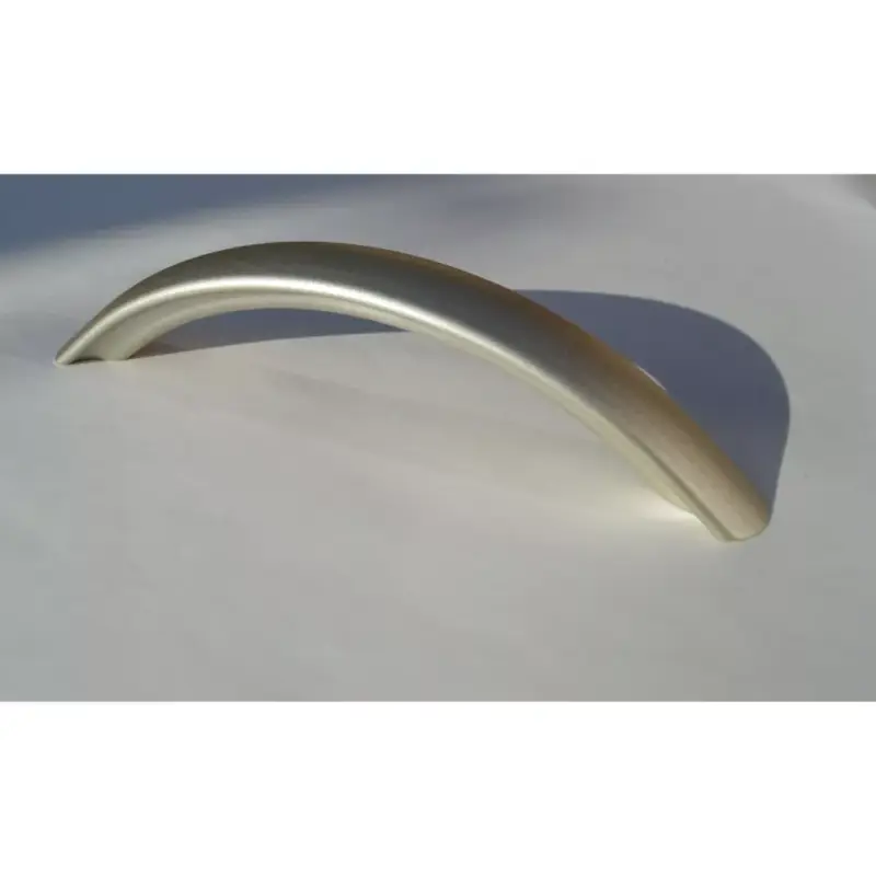 Prémium Möbelgriff aus Metall, Farbe Nickel matt, Bohrung 128 mm