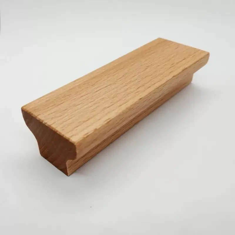 Árengedmény Massivholz-Möbelgriff, Buche geölt 150 mm Länge